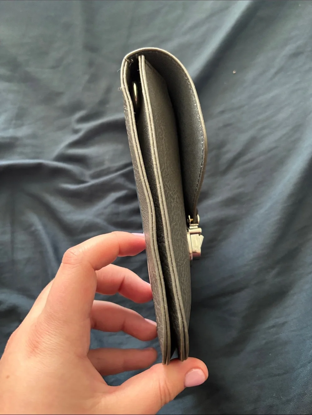 Touch Screen Purse Phone Case - Gray